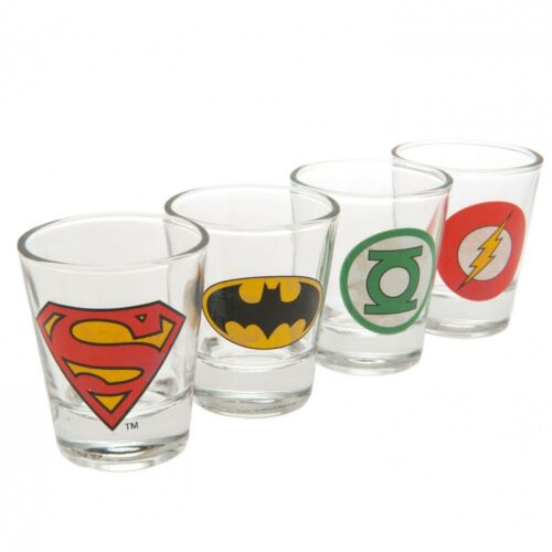 DC Comics 4pk Shot Glass Set-104770