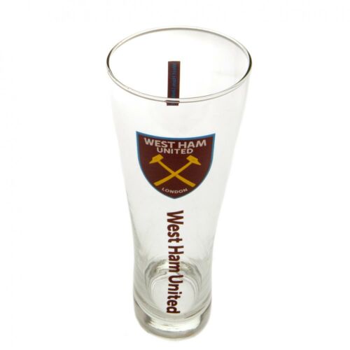West Ham United FC Tall Beer Glass-105256