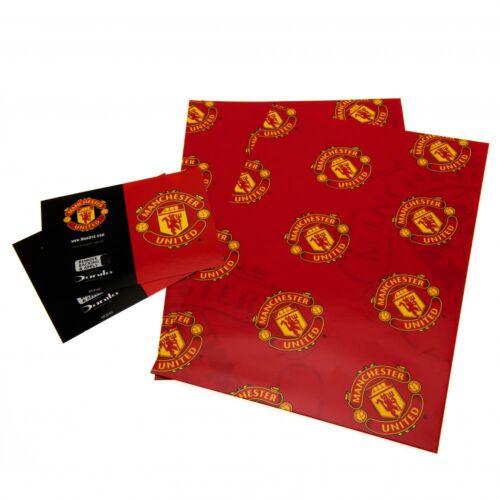 Manchester United FC Crest Gift Wrap-1082