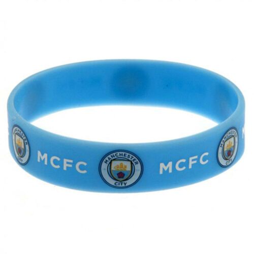 Manchester City FC Silicone Wristband-110515