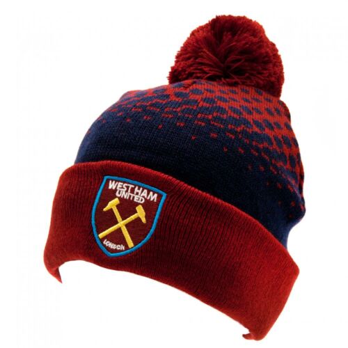 West Ham United FC Fade Ski Hat-111759