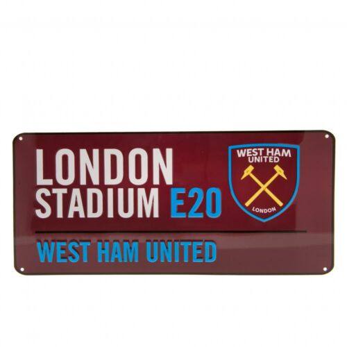 West Ham United FC Colour Street Sign-111916
