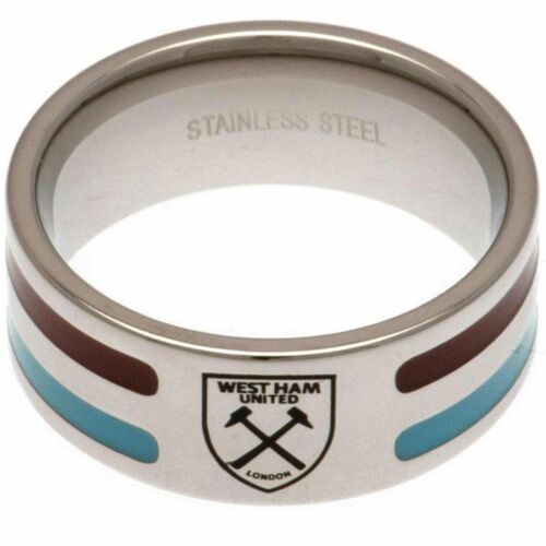 West Ham United FC Colour Stripe Ring Small-122138
