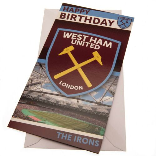 West Ham United FC Stadium Birthday Card-127134