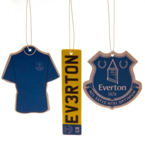 Everton FC 3pk Air Freshener-129897