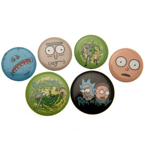 Rick And Morty Button Badge Set-132550