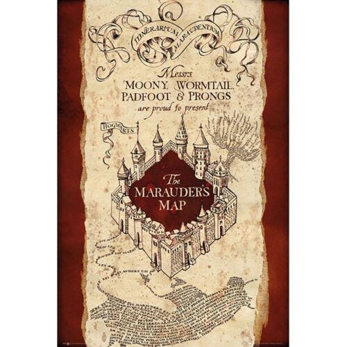 Harry Potter Poster Marauders Map 293-134832