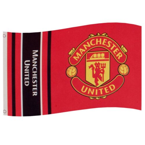 Manchester United FC Wordmark Flag-141761