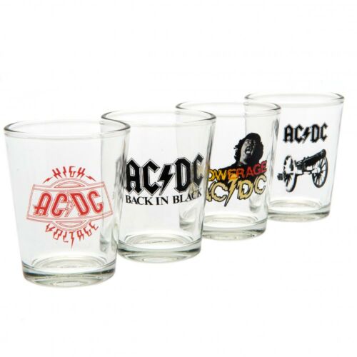 AC/DC 4pk Shot Glass Set-150800