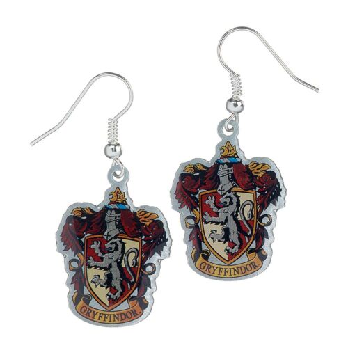 Harry Potter Silver Plated Earrings Gryffindor-153381