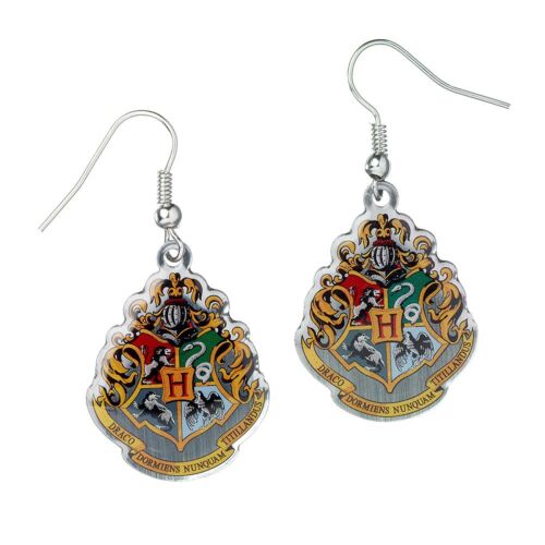 Harry Potter Silver Plated Earrings Hogwarts-153385