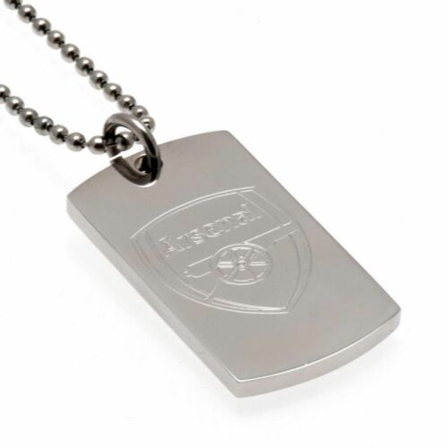 Arsenal FC Engraved Dog Tag & Chain-15391