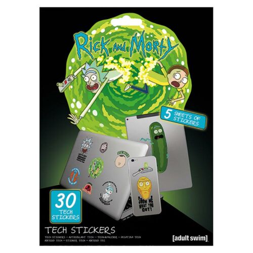 Rick And Morty Tech Stickers-158951
