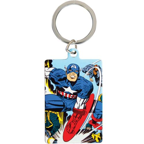 Marvel Comics Metal Keyring Captain America-160402