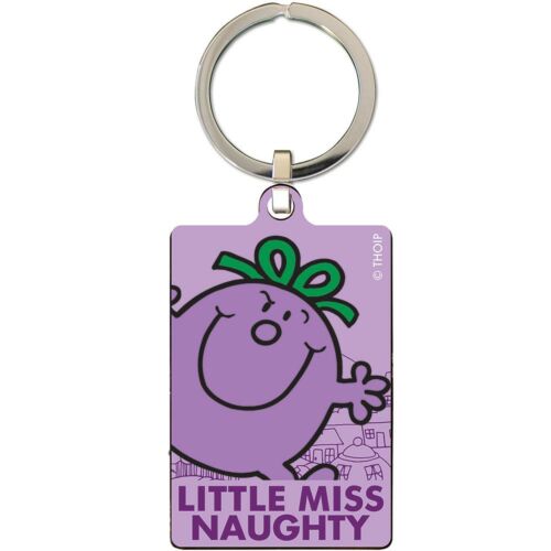 Little Miss Naughty Metal Keyring-160409