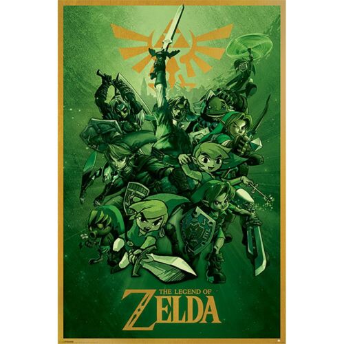 The Legend Of Zelda Poster Link 141-160630