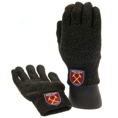 West Ham United FC Luxury Touchscreen Gloves Youths-161689