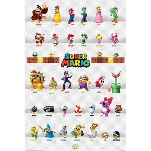 Super Mario Poster Character Parade 278-161737