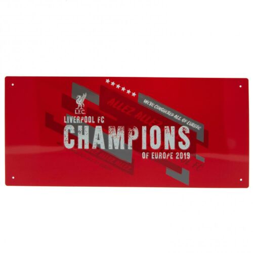 Liverpool FC Champions Of Europe Street Sign-162652