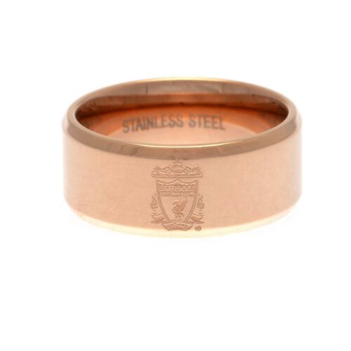Liverpool FC Rose Gold Plated Ring Medium-165873
