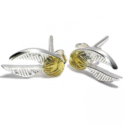 Harry Potter Sterling Silver Earrings Golden Snitch-167310