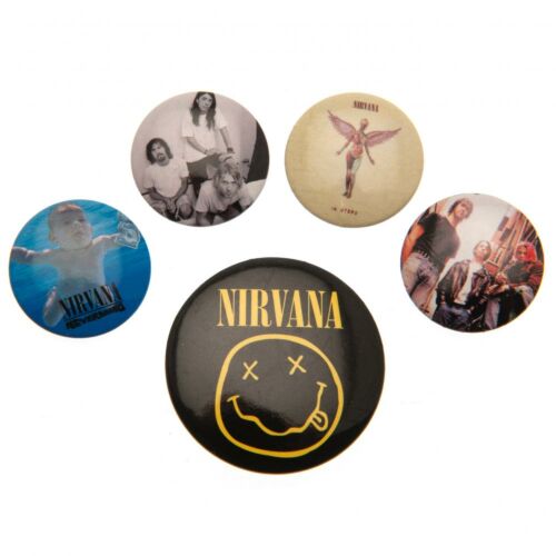 Nirvana Button Badge Set-173076