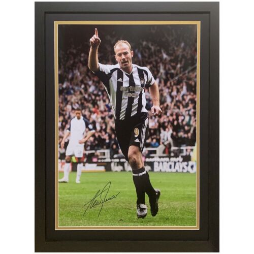 Newcastle United FC Shearer Signed Framed Print-173288