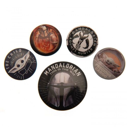 Star Wars: The Mandalorian Button Badge Set-174264