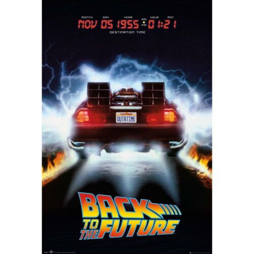 Back To The Future Poster Delorean 234-174937