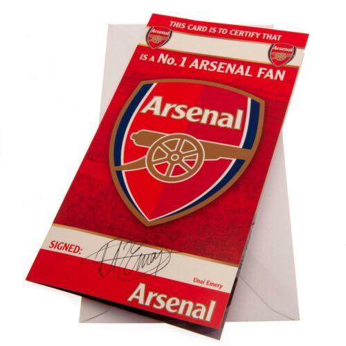 Arsenal FC Birthday Card No 1 Fan-17577