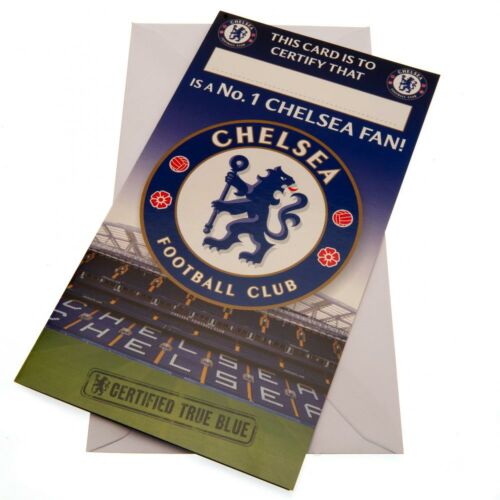 Chelsea FC No. 1 Fan Birthday Card-17580