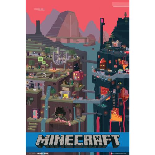 Minecraft Poster World 85-184545