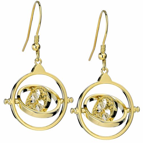Harry Potter Gold Plated Crystal Earrings Time Turner-187438
