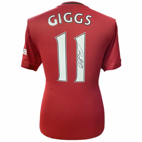 Manchester United FC Giggs Signed Shirt-190072