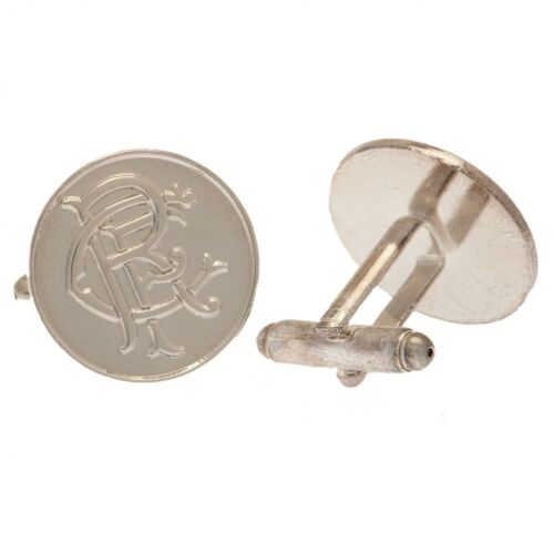 Rangers FC Silver Plated Formed Cufflinks-192645