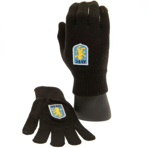 Aston Villa FC Knitted Gloves Junior-193814