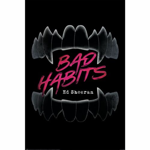 Ed Sheeran Poster Bad Habits 176-194380