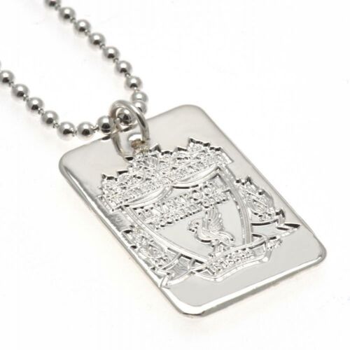 Liverpool FC Silver Plated Dog Tag & Chain-23649