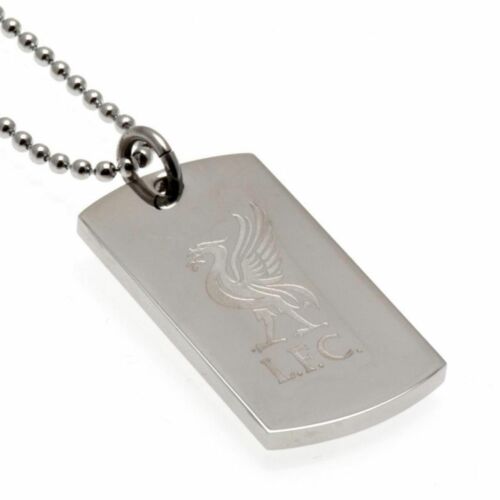 Liverpool FC Engraved Dog Tag & Chain LB-29411
