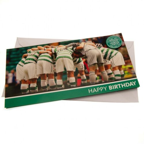Celtic FC Huddle Birthday Card-36307
