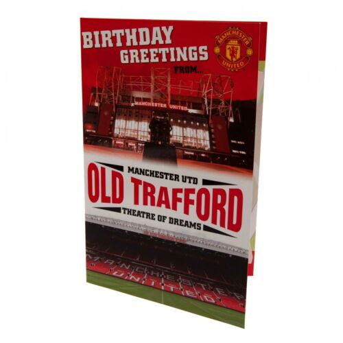 Manchester United FC Pop-Up Birthday Card-3845