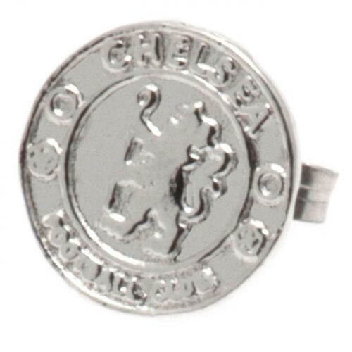 Chelsea FC Sterling Silver Stud Earring-3935