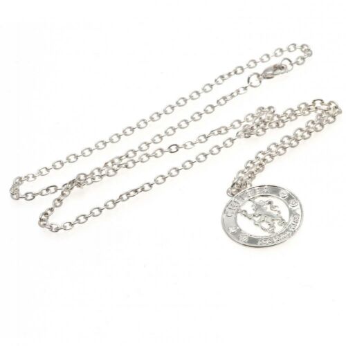 Chelsea FC Silver Plated Pendant & Chain CR-5069