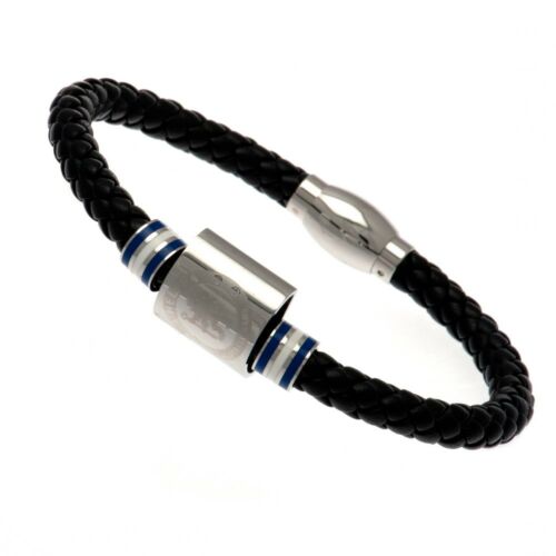 Chelsea FC Colour Ring Leather Bracelet-65986