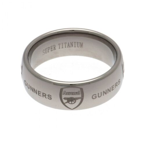 Arsenal FC Super Titanium Ring Small-66108