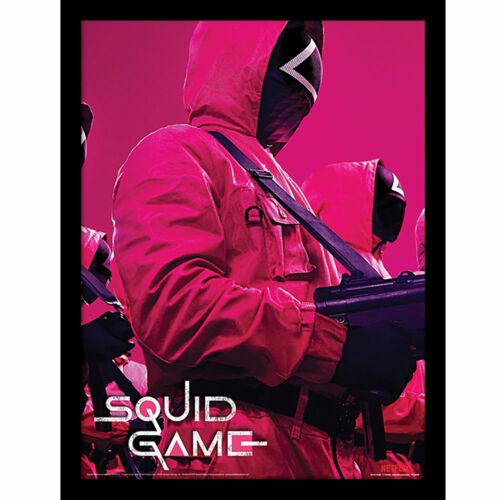Squid Game Framed Picture 16 x 12 Troops-TM-00041