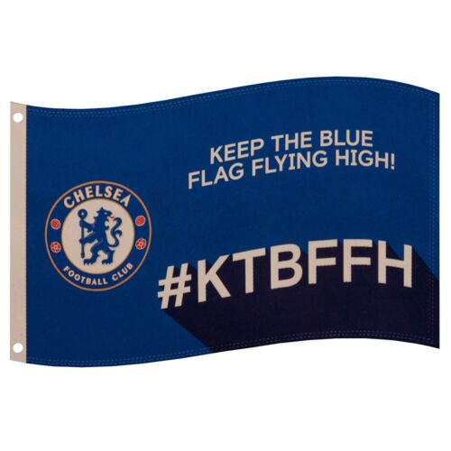 Chelsea FC Slogan Flag-TM-00317