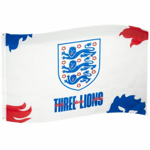 England FA 3 Lions Flag-TM-00410