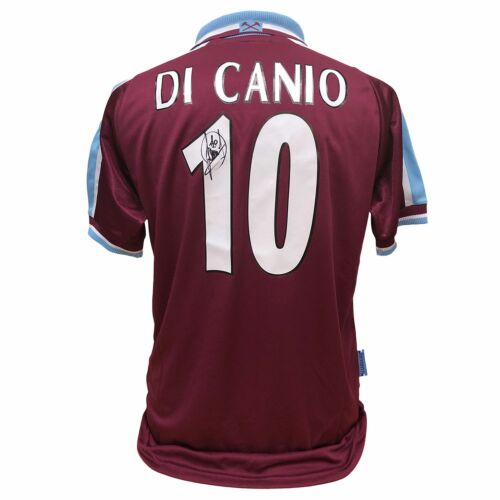 West Ham United FC Di Canio Signed Shirt-TM-00456