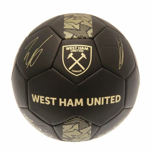 West Ham United FC Sig Gold Phantom Skill Ball-TM-00532